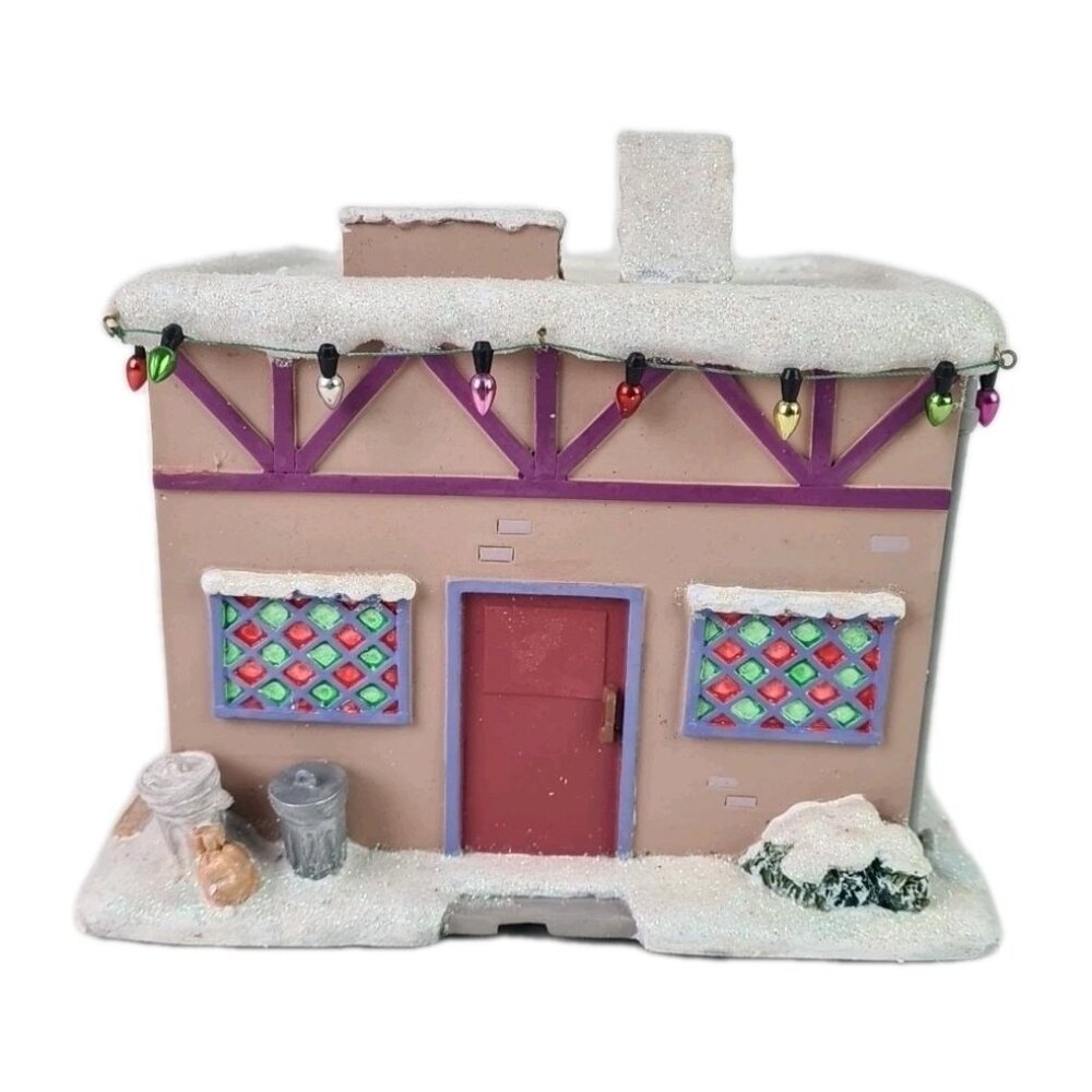 Hawthorne Simpsons Christmas Village Moe’s Tavern Village Building A8152 Rare